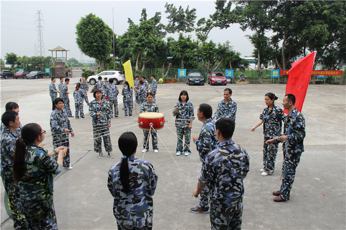 廣州市賽尼制衣有限公司61人到黃埔軍校企業(yè)培訓(xùn)