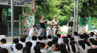 ?東莞香市小學(xué)五、六年級(jí)758人到黃埔軍校拓展